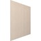 Ekena Millwork 94H x 1/4T Adjustable Wood Slat Wall Panel Kit w/ 1W Slats, Red Oak contains 42 Slats SWW84X94X0250RO - alternate 3